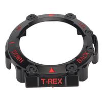 Apsauginis laikrodžio rėmelio dėklas, skirtas Amazfit T Rex 2, su tiksliomis išpjovomis, atsparus smūgiams, laikrodžio priedai Black Red