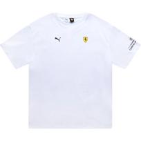 Puma Scuderia Ferrari Singapore Tee Logo Print Crew Neck Short Sleeve T-Shirt Men Tops 637867-02 M