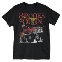BROOKS and DUNN Metal Rodeo T shirt Full Size S-5XL Unisex T-Shirt S
