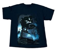 Marvel Žmogus-voras Čia guli Eddie Brook marškinėliai Šviečiantys tamsoje Pakartotinis spausdinimas NAUJAS Unisex marškinėlis S