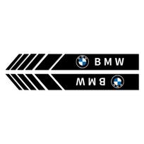 Automobilio juostelės Lipdukai Veidrodėlio Atšvaitiniai Viniliniai Decalai Dekoracija BMW M Power Performance F10 F31 E36 E39 E87 E90 X3 X5 juoda