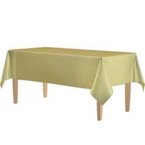 Vienkartinis vandeniui atsparus stačiakampis vienspalvis staltiesė vakarėliams 1 piece - 54x108 inches raudona