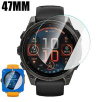 1-2 Pack HD Tempered Glass For Garmin Fenix 8 43MM 47MM 51MM 9H Anti-scratch Easy To Install Protective Film Screen Protector 1 Pcs