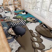 Music Cool Band G-gorillaz Door Mat Washable Non-Slip Living Room Sofa Chairs Area Mat Kitchen Doormat Area Rug 40x60cm