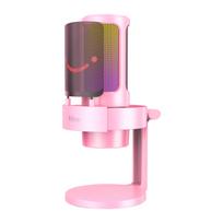 Fifine A8P condenser microphone with stand (pink) | A8P | 5031192994629