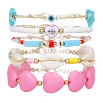Bohemia Summer Vacation Beach Bracelet Handmade Shell Beads Gift For Travelers