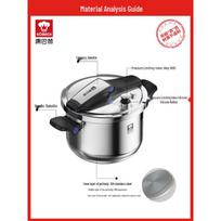 KOBACH 3-Layer Steel Pressure Cooker