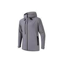 Anta Waterproof, Windproof, And Breathable Windbreaker Jacket Men's Gray 952247612-3 XL