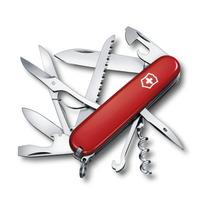 VICTORINOX Huntsman Red Swiss Army Knife Multifunctional Disaster Prevention Goods L size raudona