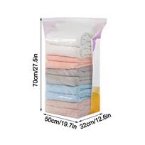 No Pump Seal Compression Bag Large Capacity Clothes Blankets Organizer  Travel Accessories L