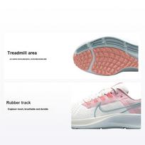 Nike Air Zoom Pegasus 38 Sail Pink Glaze Moteriški sportbačiai Crimson-Bliss Ocean-Cube CW7358-103 39 white