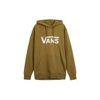 Vans raidžių spaudos su gobtuvu megztinis Patogus laisvalaikio ilgomis rankovėmis bliuzonas Unisex viršutinė dalis Ruda VNOA4MM9ZBN S brown