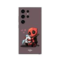 Coque Samsung Galaxy S24 ultra Bébé Deadpool avec Licorne Maniacase juoda