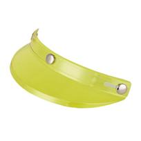 Motorcycle Helmet Visor Peak Trendy Vintage Visor Peak for 3/4 Helmets Spare Parts geltona