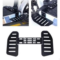 Motociklo kojų atramos Reguliuojamas priedas Remonto dalys Metalinis Didelis guolis No Extension Strip black