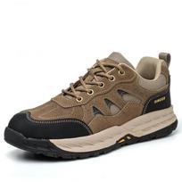 Safety Shoes Men Anti-smash Anti-puncture Safety Boots Indestructible Steel Toe Work Shoes Men Protective Work Sneakers 39 ruda