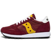 Saucony Jazz Original Low top Running Shoes Women's Brown Red S60368-94 38.5