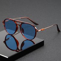 Trendy Double Bridge Wayfarer Sunglasses for Men & Women
