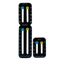 Tennis Score Keeper for Racket Paddle Scorekeeper Mounted Small Pickleball Padel Easily Mini Score Board