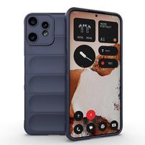 Shockproof Soft Skin Case Phone Cover For Nothing Phone 2a 3a 2 3 Pro CMF Phone 1 Liquid Silicon AirBag Protective Coque Nothing Phone (2a) tamsiai mėlyna spalva