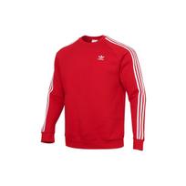 Adidas Originals 3 juostelių bliuzonai Vyriški Raudoni Apvalia kaklo iškirpte Vidutinio dydžio Įprasti GN3484 S