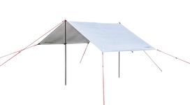 CAPTAIN STAG Tarp Rectatarp 290 x 180cm Tarp Only UV For 1-2 people balta