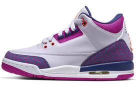 Jordan 3 Retro Barely Grape GS 441140-500 35.5