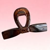 Korean Retro Leopard Print Solid Color Grab Clip Simple High-End Sense Versatile Temperament Hairpin Disc Hair Shark Clip Hair Accessories New