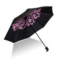 Umbrella Folding Umbrella Advanced Sense Sunscreen UV Protection Parasol Student Umbrella Rain shine