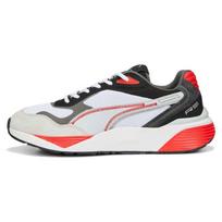 Puma Rs-Metric Mesh Round Toe Lace-Up Cushioning Low-Top Lifestyle Sneakers Unisex sneakers White Black Red 386169-02 35.5