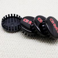 4pc Wheel Center Caps 3.25'' For Sierra Yukon Denali 2014- Hub Cap Black