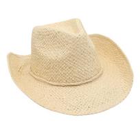 White Beach Hat Knight Western Cowboy Straw Hat Sunscreen Visor Mesh Jazz Hat Men'S And Women'S One size