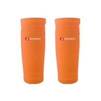 Shin Protector Soccer Gear Guards Socks Leg Sleeves Shin Guards Socks Canilleras Support Sock M balta