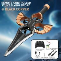 RC Flying Sword Drone 2.4G Hand Gesture Control Stunt Plane with LED Lights, Remote Control Glider Airplane Toy Gift for Kids