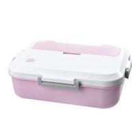 Heating microwave lunch box creative stand bento lunch box picnic container for children office operators | Breakfast boxes (pink)