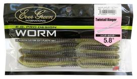 EVERGREEN Worm Twin Tail Ringer 5.8 inch Danger Claw #83