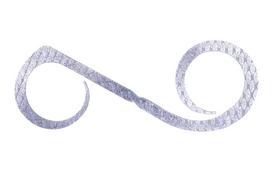 JACKALL Bing Switch T+Tie Dual Curly Kabuki Silver sidabras