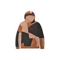 UGG All Gender Raini Piecework Hoodie Sweatshirt Unisex Brown 1154130-CBKM M