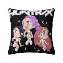 Kpop Demon Hunters Huntrix Pillow Covers Printed Cushion Cover Decorations 2025 Movie Derpy Tiger Throw Pillow Case Cover Home double sided printing:30x30cm