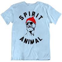 Dvasinis gyvūnas Bill Murray  Gyvybė vandenyje  Steve'o Zissou filmo gerbėjo marškinėliai Unisex marškinėliai M