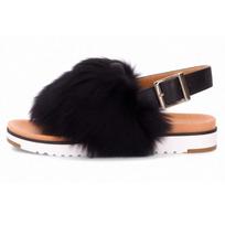 UGG Quiet Quick Dry tylios greitai džiūstančios šlepetės moteriškos juodos 1019870-BLK 36