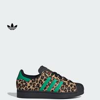 Adidas SUPERSTAR II W Shoes - Boat-shaped Toe Shoe Board Shoes for Women - Adidas Tricolor JP8165 36