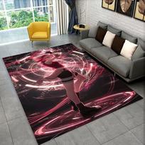 3D N-Naruto Cartoon Anime I-Itachi Carpet Rug for Playroom Bedroom Living Room Sofa Home Decor,kids Area Rug Non-slip Floor Mat 40x60cm