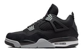 Jordan 4 Retro Black Canvas GS DV0553-006 36