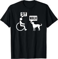 Funny wheelchair humor joke for a disability in a wheelchair Gift Unisex T-Shirt L
