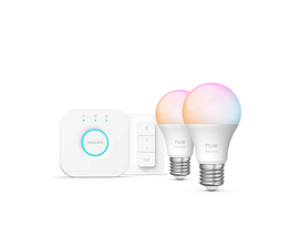 Išmaniosios lemputės PHILIPS HUE E WCA 806 A60 2 vnt. rinkinys su jungikliu