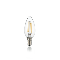 LED lemputė 101224 E14 4W 3000K Skaidri