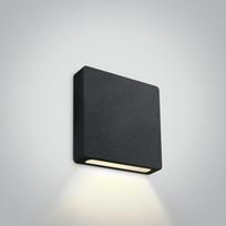 2W LED įleidžiamas sieninis lauko šviestuvas, juodas, 3000K, 68074A/B/W
