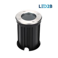 Įleidžiamas į žemę šviestuvas GU10 Juodas IP67