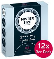 Prezevartyvai Mister Size, 3 vnt.